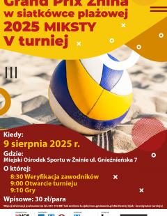 Grand Prix Żnina w Siatkówce Plażowej 2025 - V Turniej Mikstów